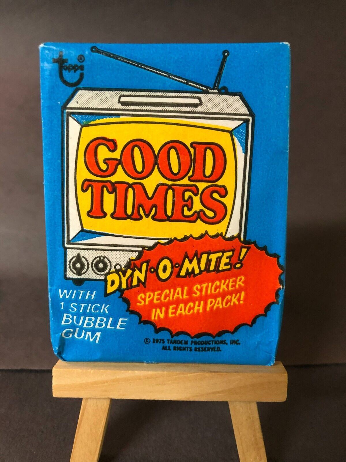Vintage 1976 Topps Good Times Wax Pack - Unopened - HTF