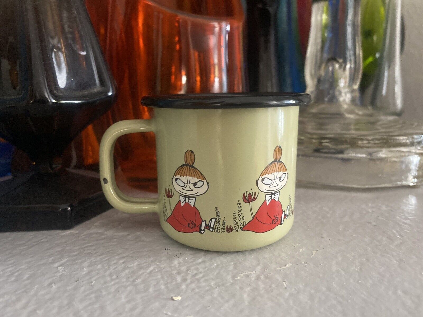 Muurla Moomin Mini Friends Little Mai Enamel Mug