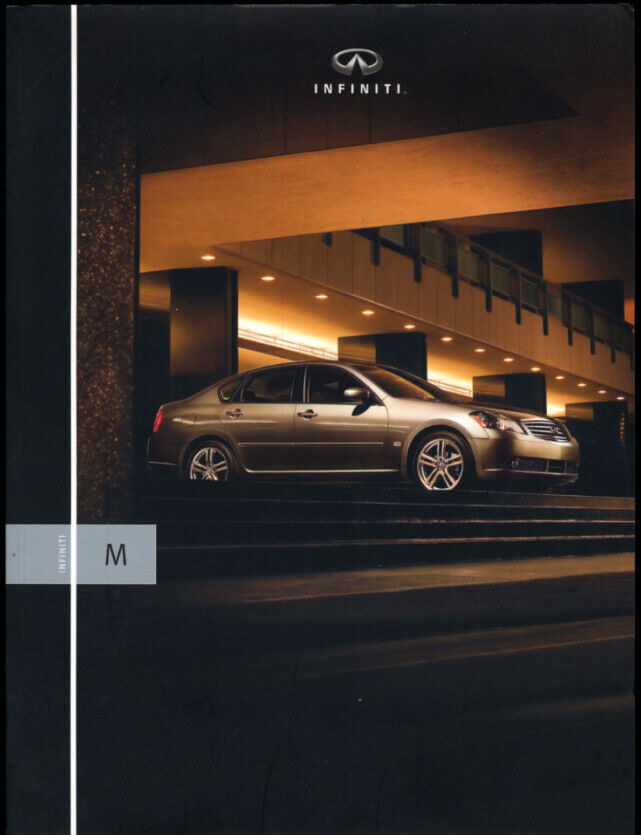 2005 Infiniti M35 M35x AWD M45 M35 Sport M45 Sport sales brochure
