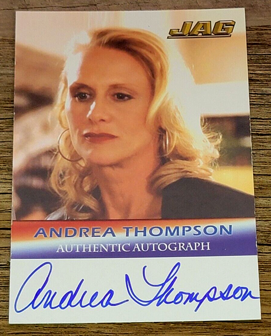 2006 TK Legacy JAG Premiere Edition A17 Andrea Thompson Autograph