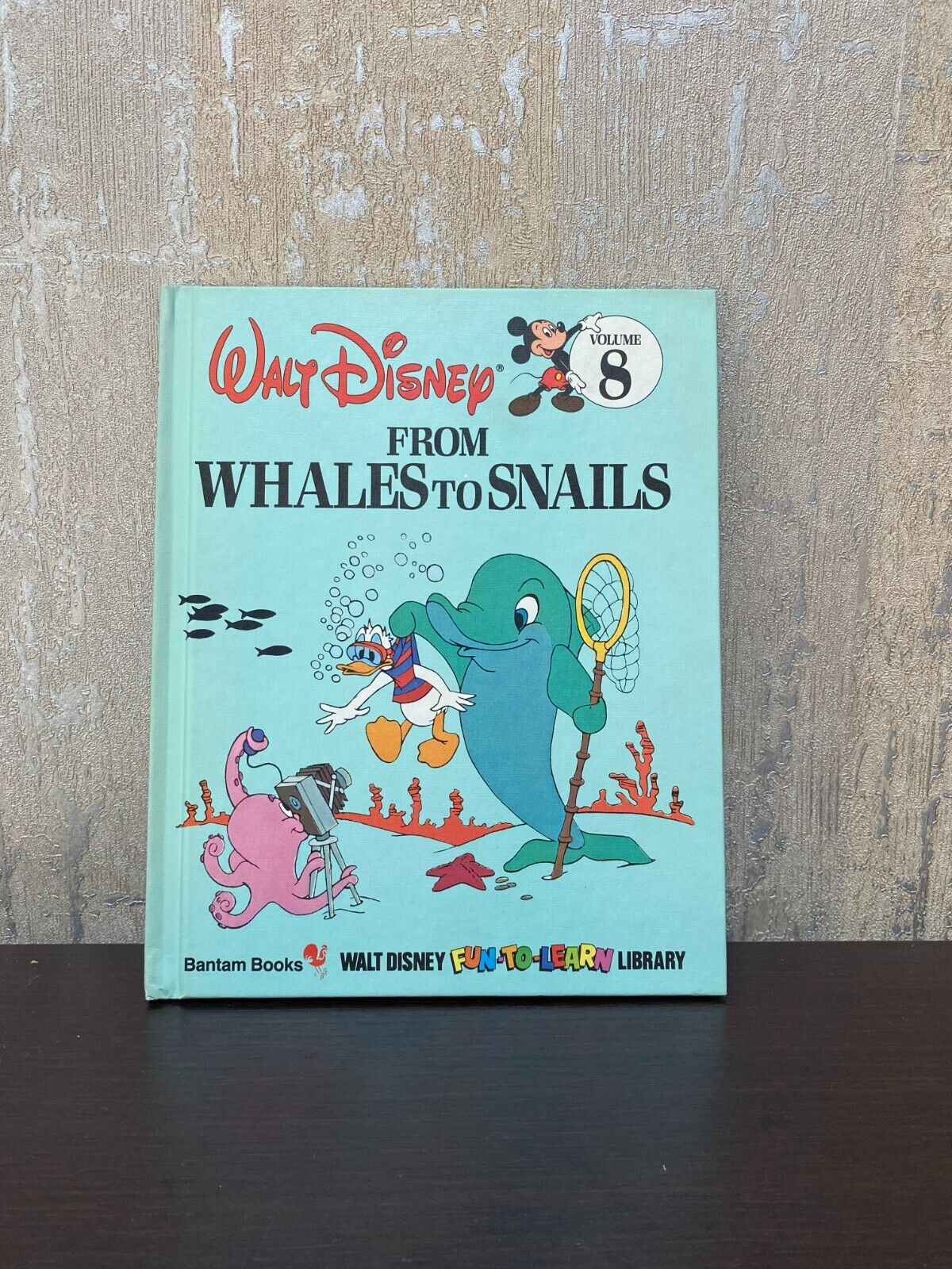 Walt Disney From Whales To Snails  Fun to Learn Library Volume 8 Hardcover 1983