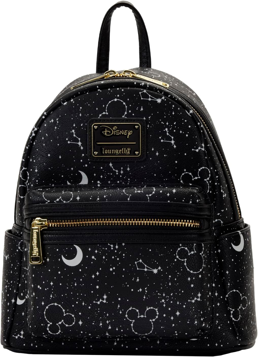 Disney Mickey Constellation All over Print Glow in the Dark Double Strap Shoulde