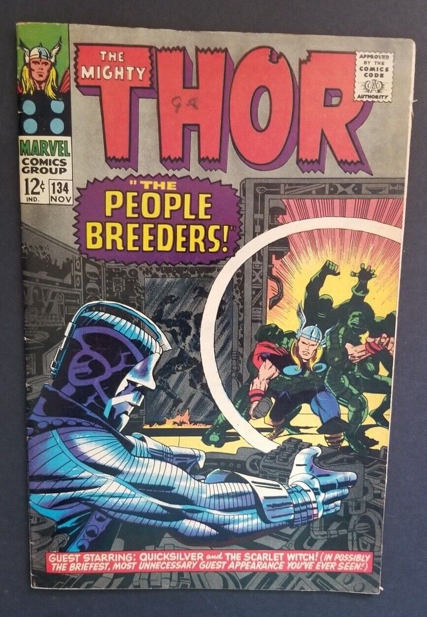THOR #134 • GORGEOUS VERY FINE (8.0) • 1ST HIGH EVOLUTIONARY • GUARDIANS VOL 3