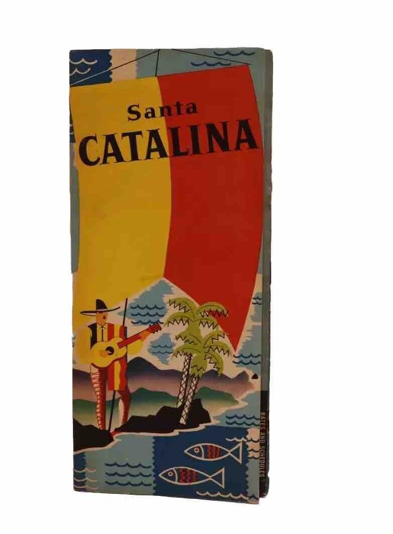 Santa Catalina Island Brochure Booklet Brochure Steamers Hotels 1941 Vintage