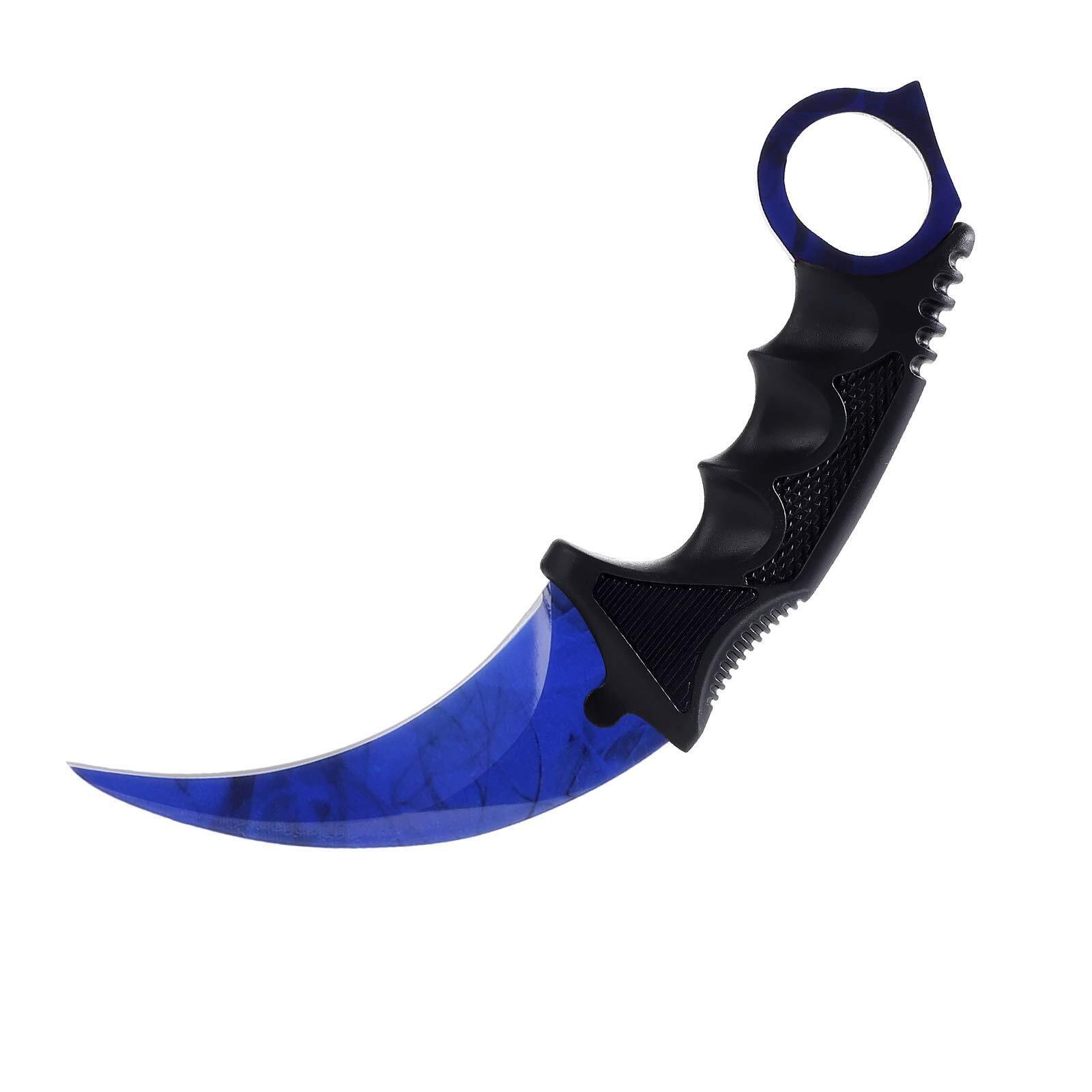 Karambit Knife, Stainless Steel Fixed Blade Knife with Sheath and Cord Knife ...