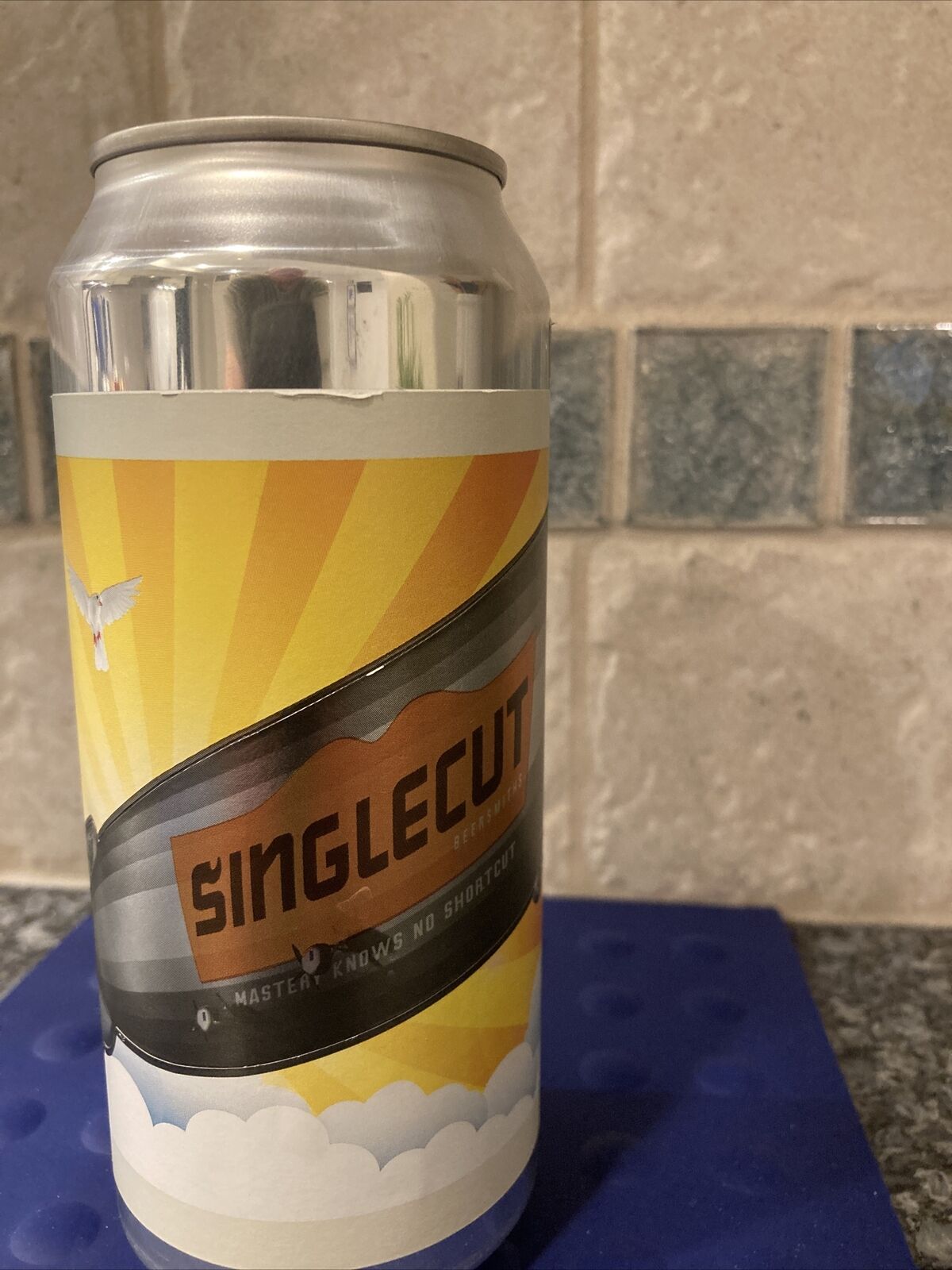 16oz Single Cut New York Beer Can