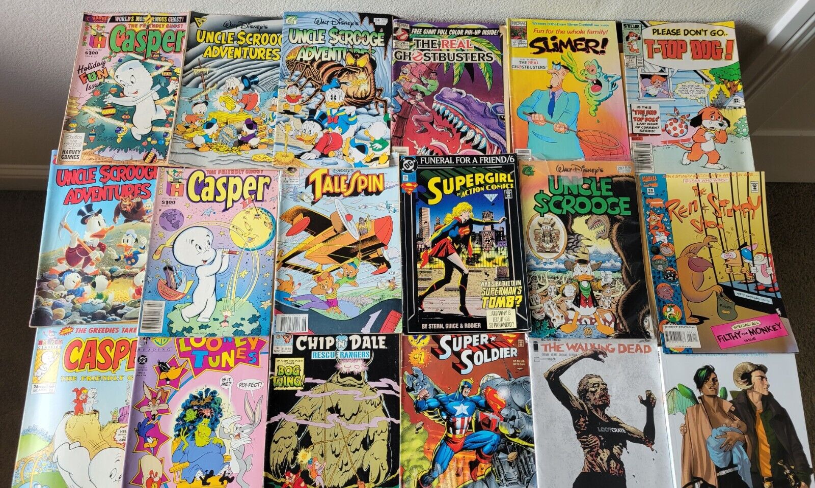Assorted Comic Book Lot -READ DESC- Marvel, Archie, DC, Harvey, Star, WB, Disney