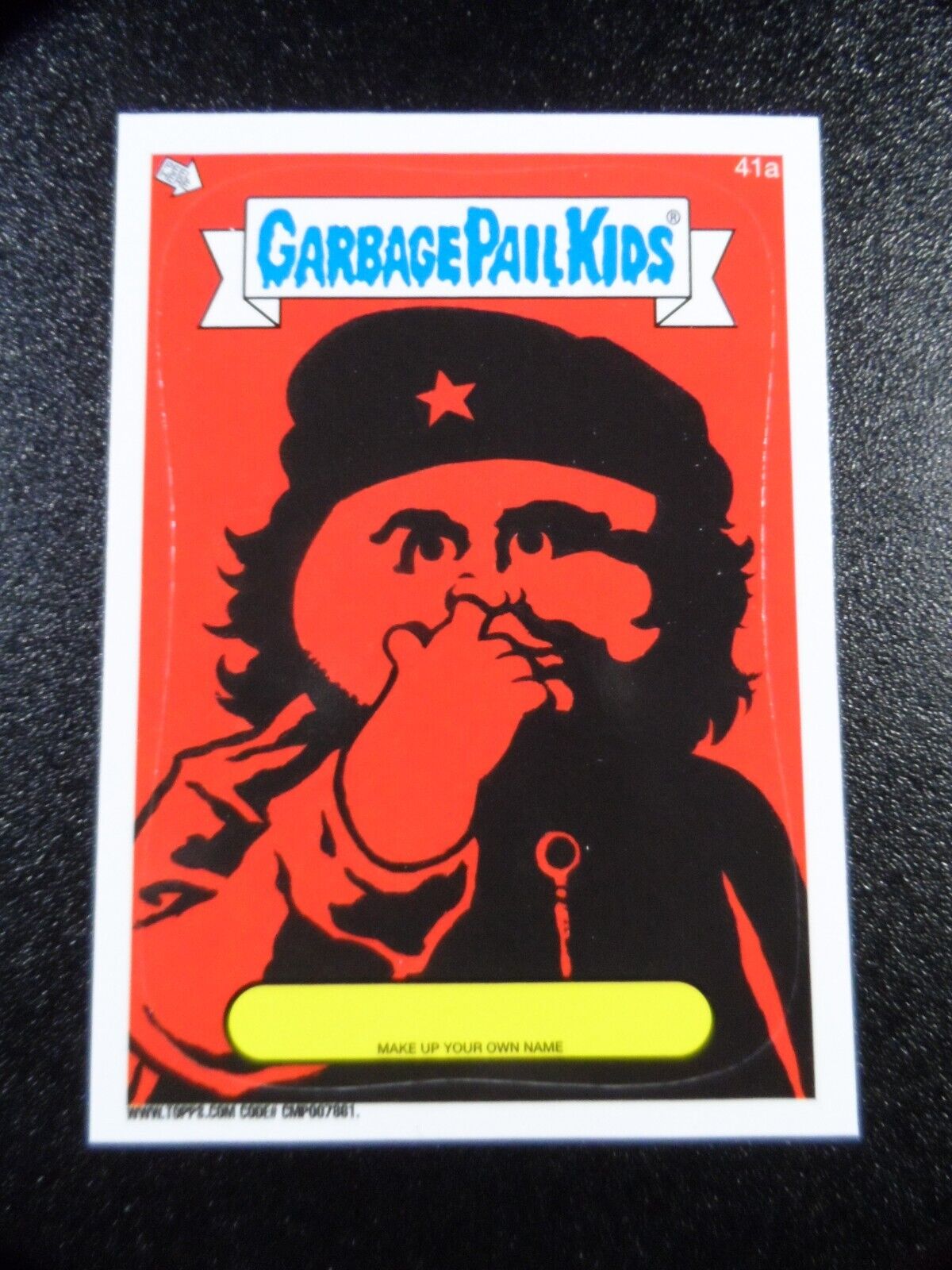 Che Guevara Spoof Garbage Pail Kids Card