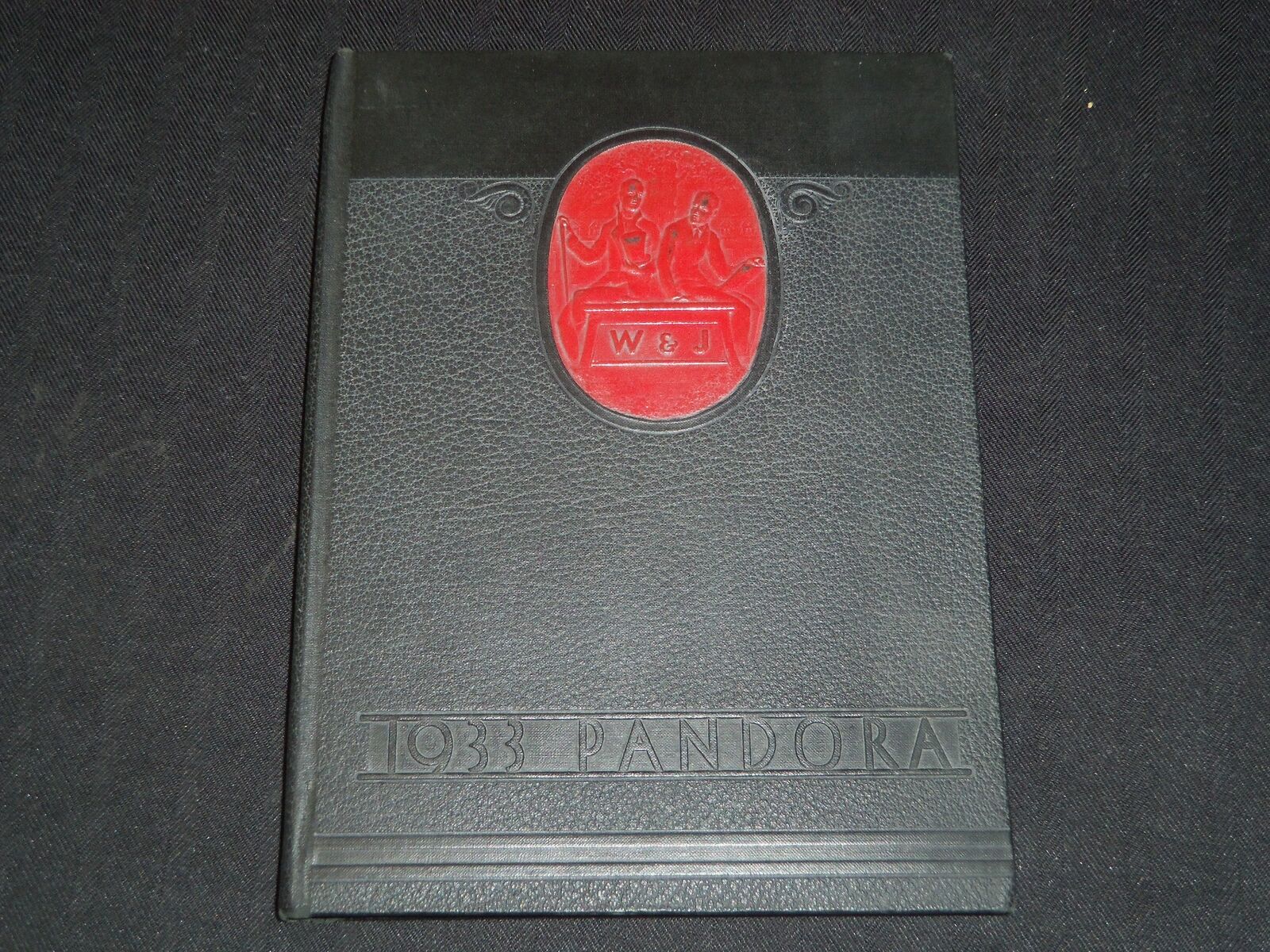 1933 PANDORA WASHINGTON AND JEFFERSON COLLEGE YEARBOOK - PENNSYLVANIA - YB 1898