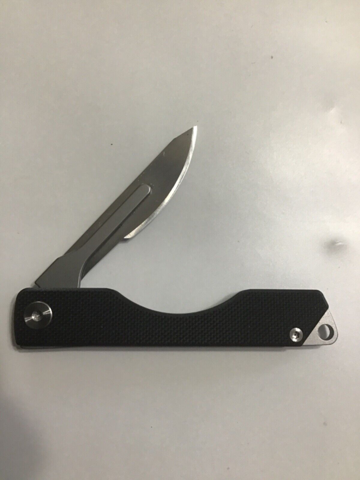G10 Pocket Utility Knife Scalpel Blade EDC Outdoor Camping Folding Knife