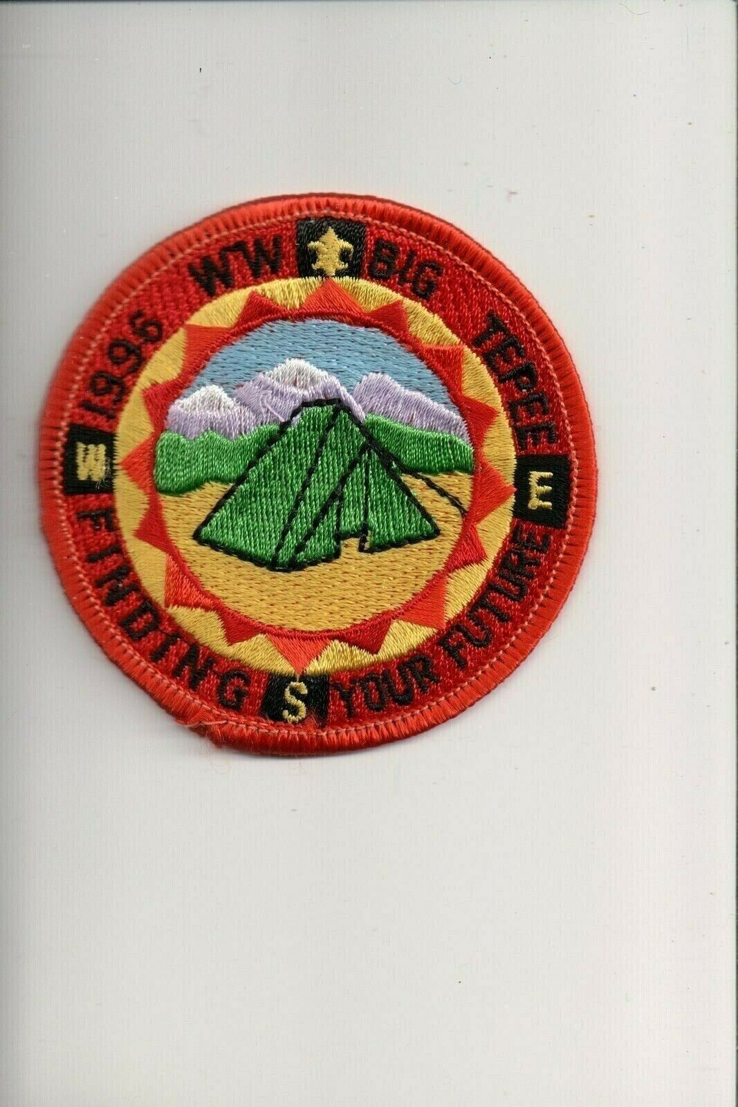 1996 Northwest Big Tepee Finding Your Future patch