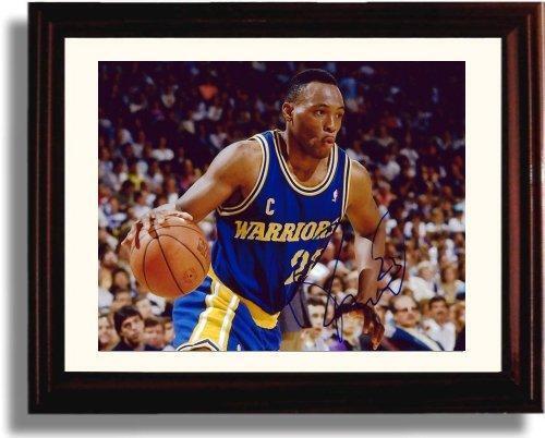 16x20 Framed Mitch Richmond Autograph Promo Print - Golden State Warriors