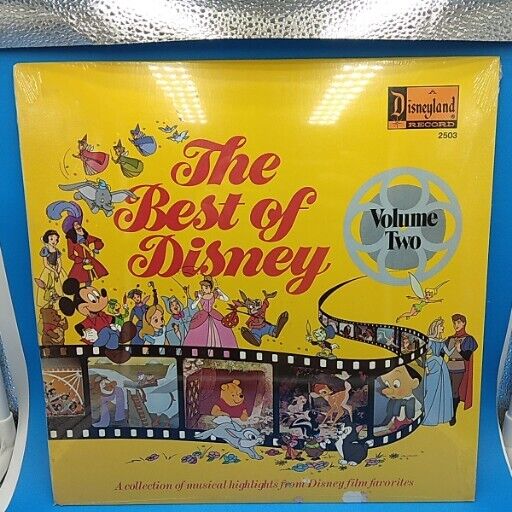 The Best of Disney Vol. 2 - Disneyland Rec. #2503 - LP Vinyl #2503 - 1977 NIP