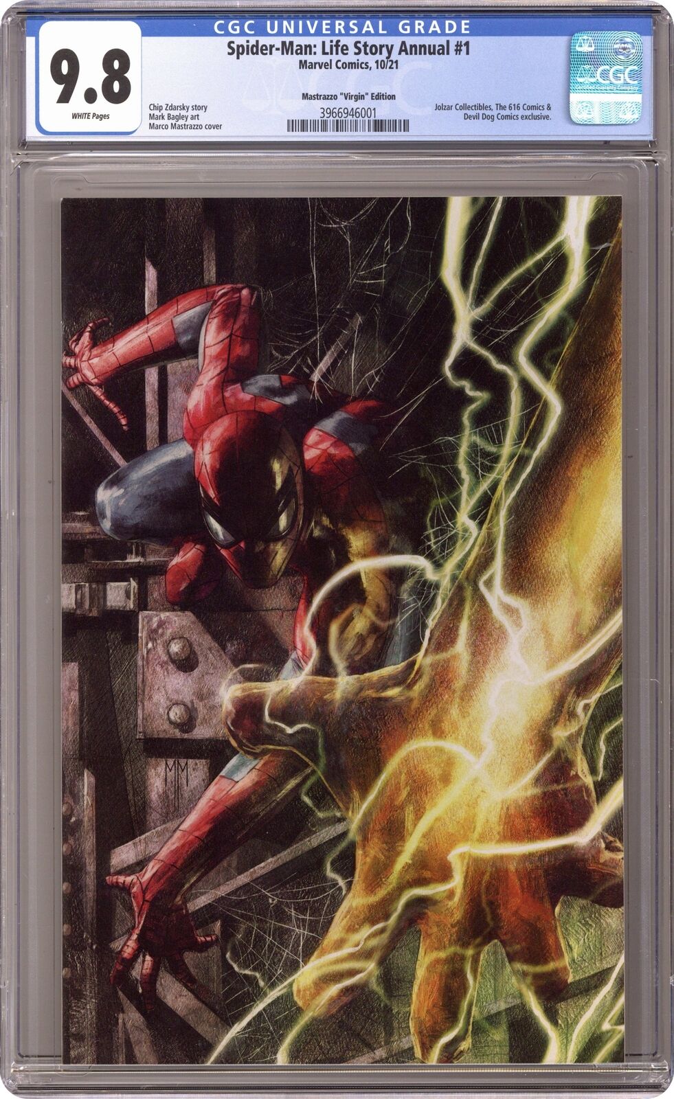 Spider-Man Life Story Annual 1JOLZAR.B CGC 9.8 2021 3966946001