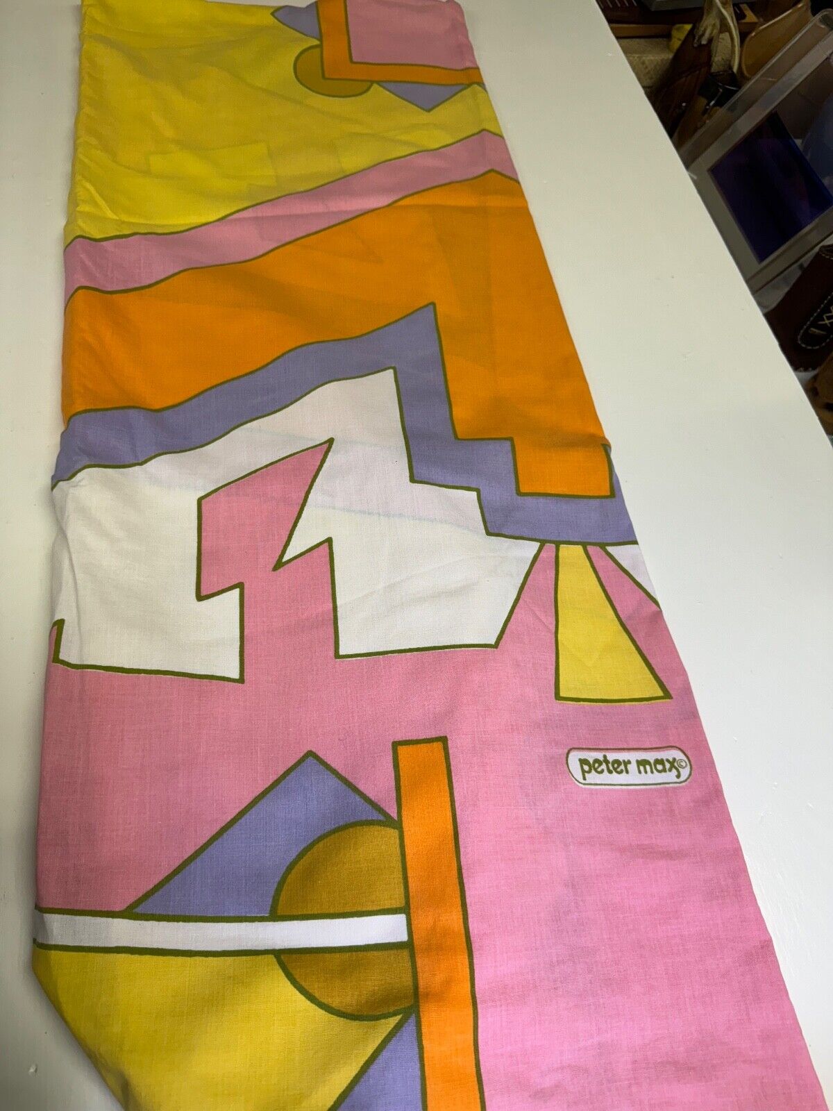 Peter Max 1970's Twin Fitted Sheet
