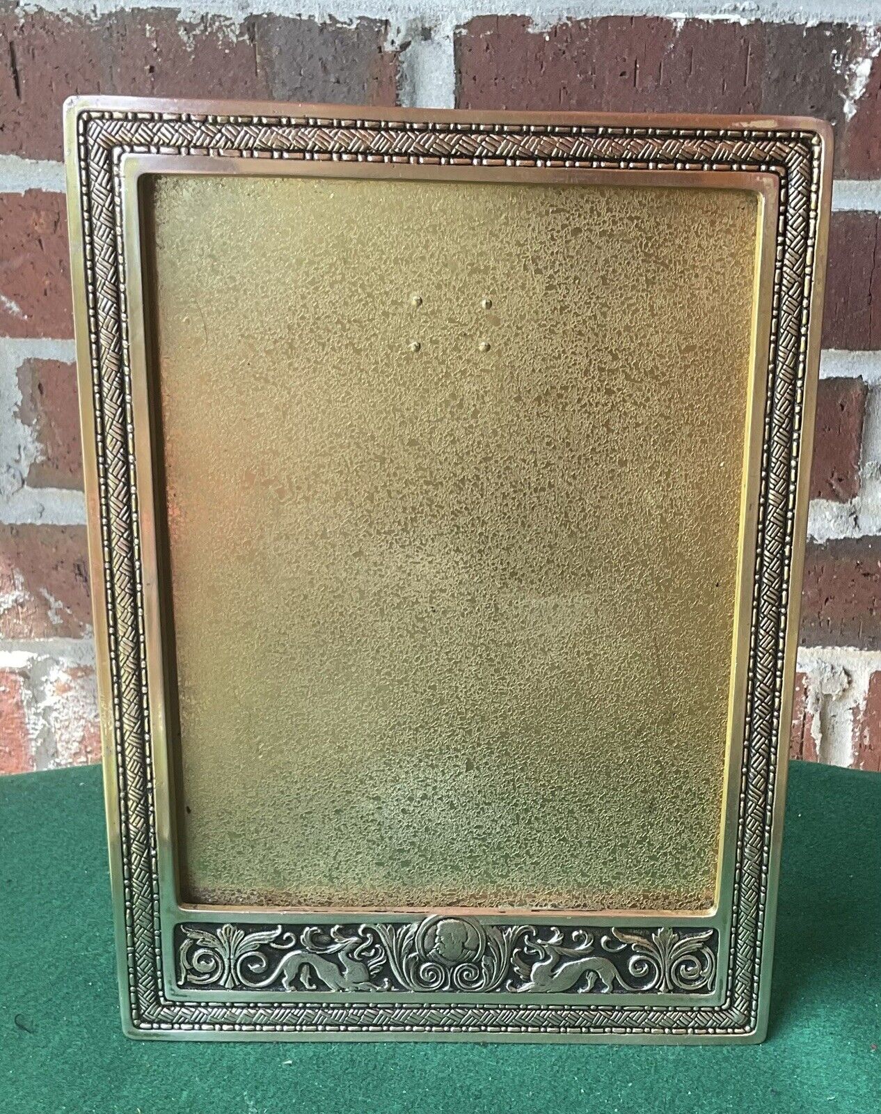 Tiffany Studios Spanish picture frame, 11 3/4” tall, c1915, #1892, very rare