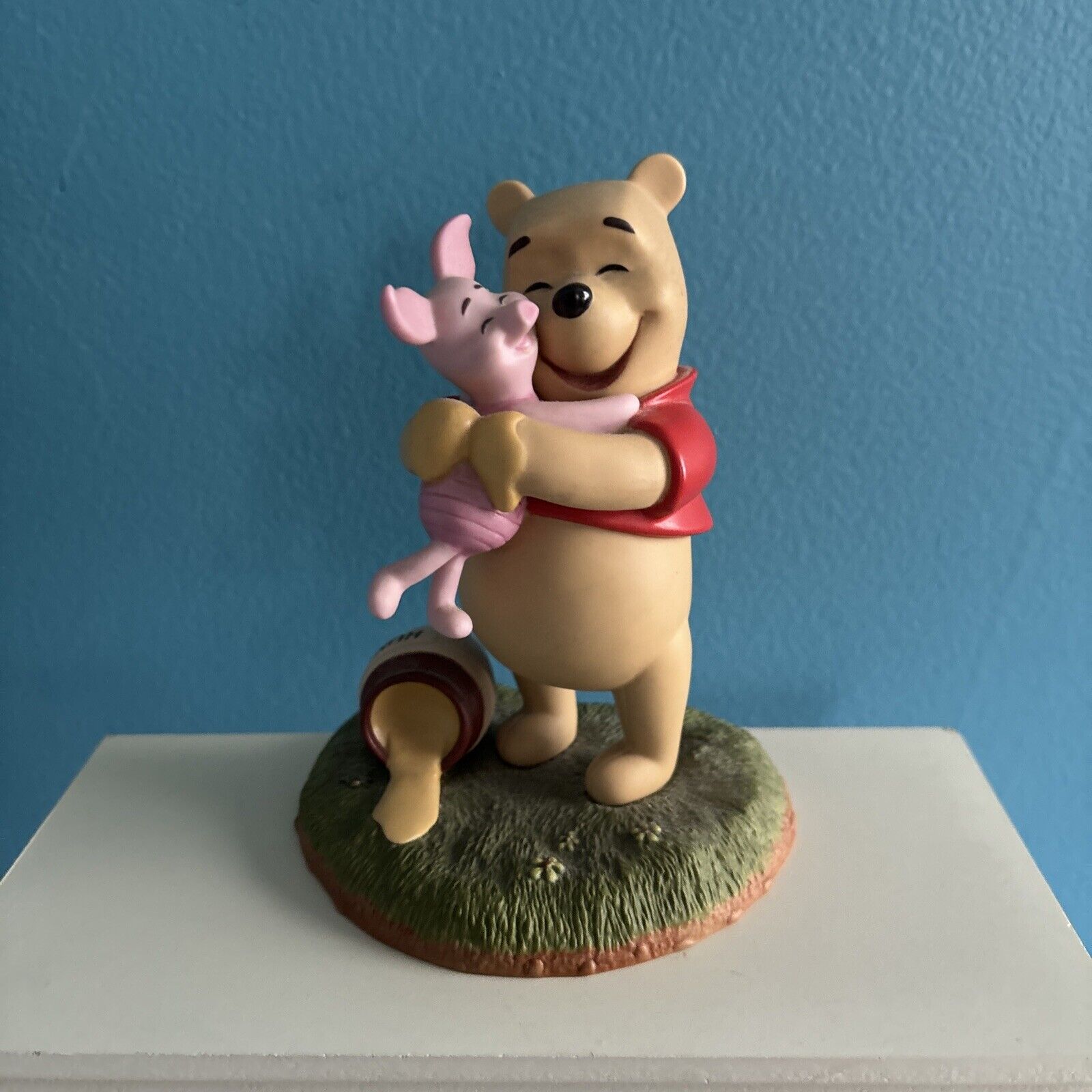 Disney Pooh & Friends “A Good Friend Sticks to You Like Honey” Porcelain Figure