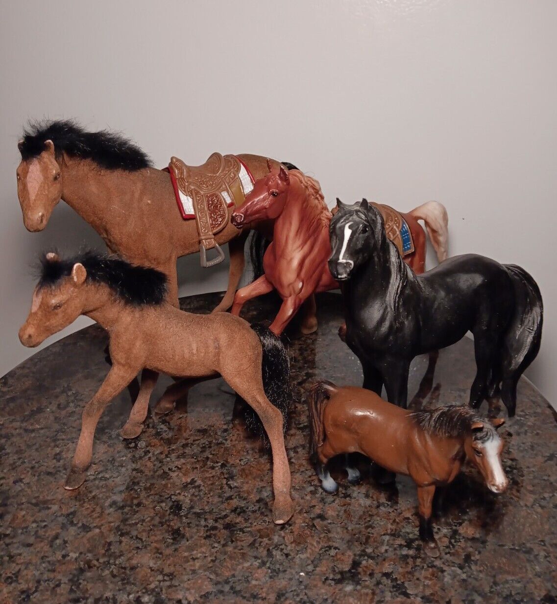 Vintage Mixed Schleich,Breyer Model Horse Figures Lot