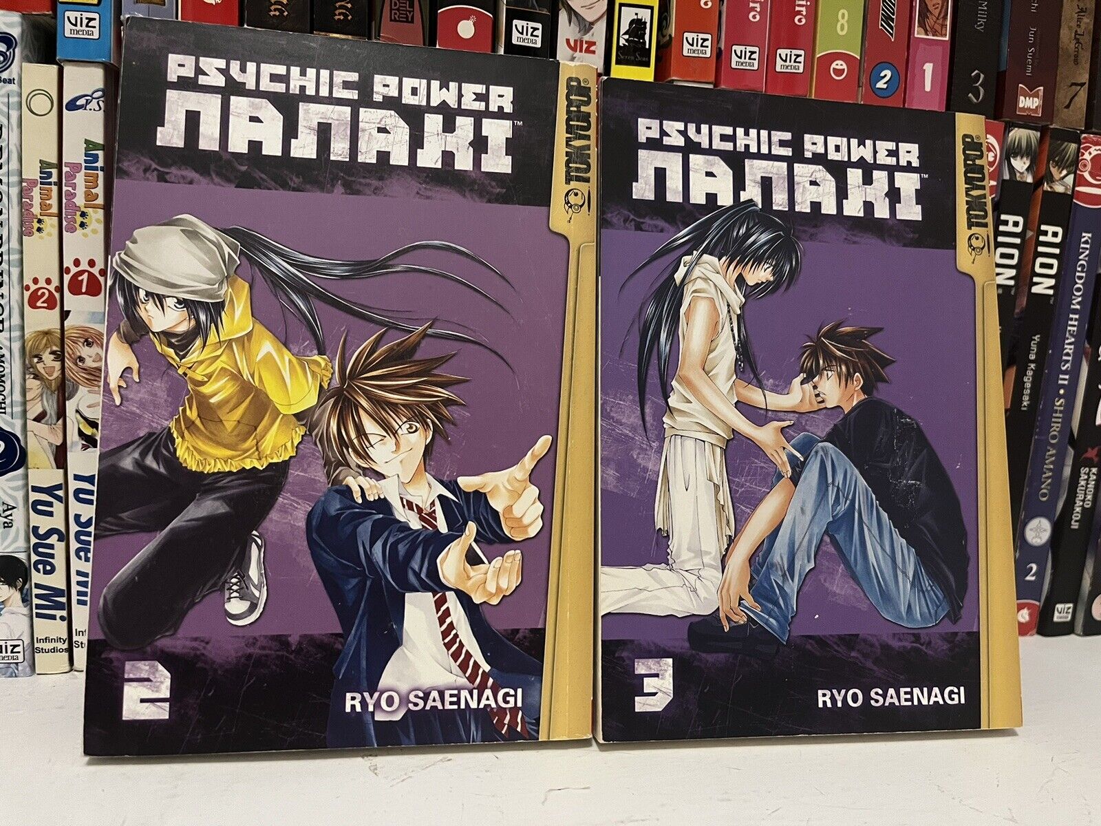 Psychic Power Nanaki Manga Volumes 2-3
