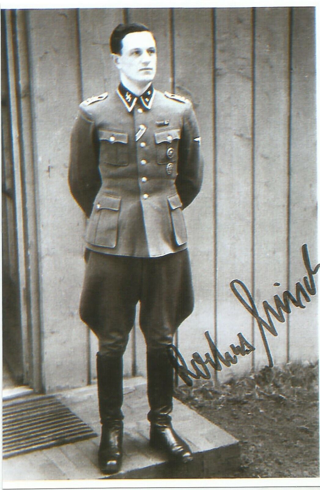 WW II German Photo --   Rochus Misch,  Bodyguard..**