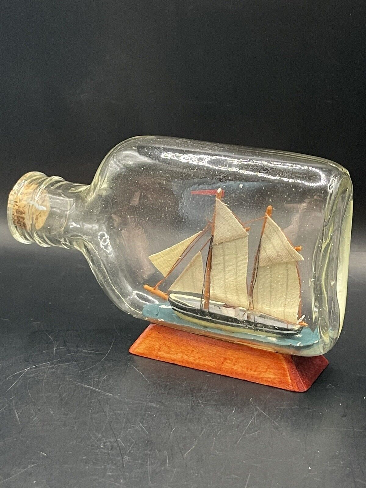 Vintage Ship in a Bottle 4.9