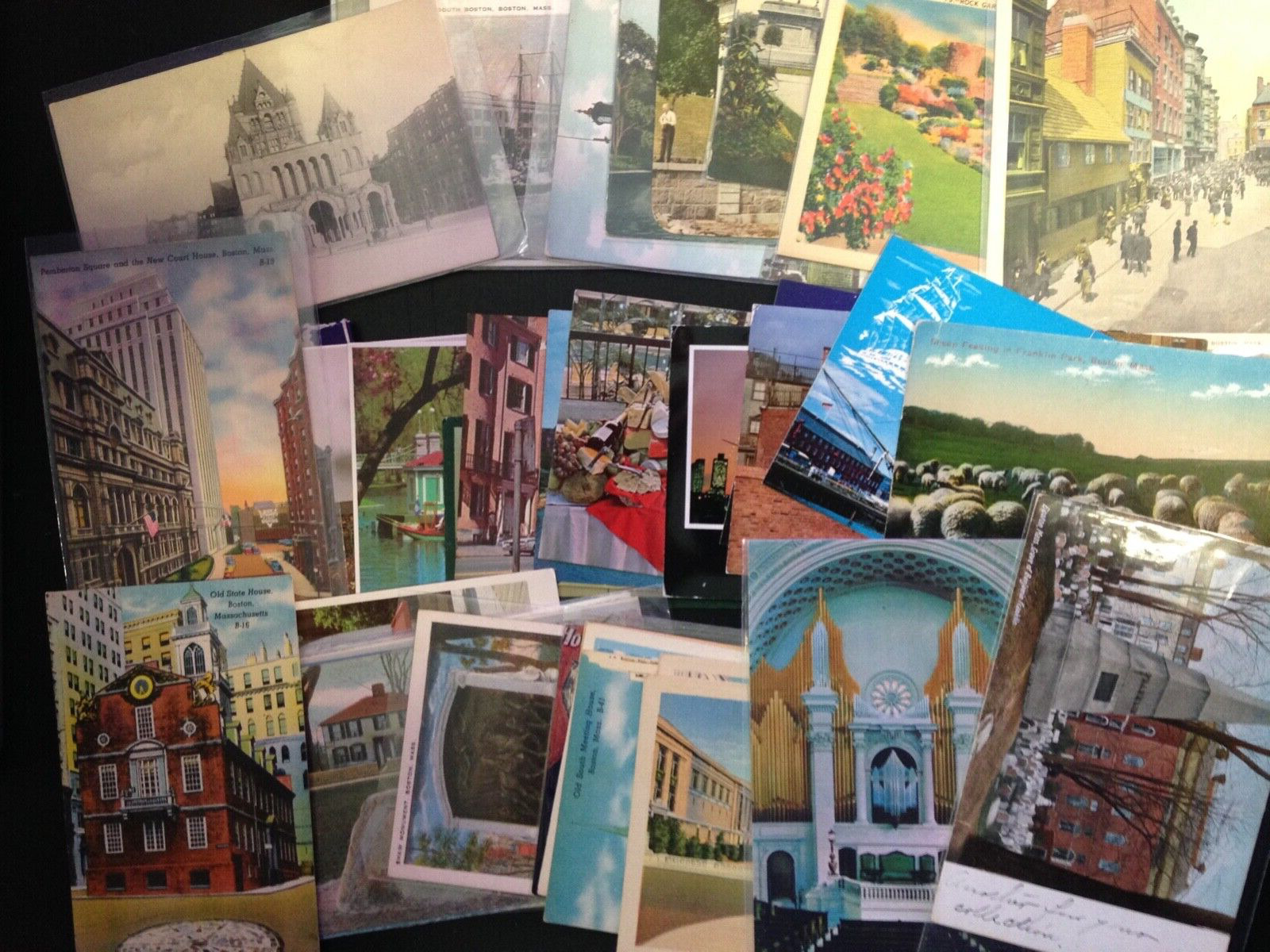 40+ Postcard lot, Boston, Massachusetts. Nice