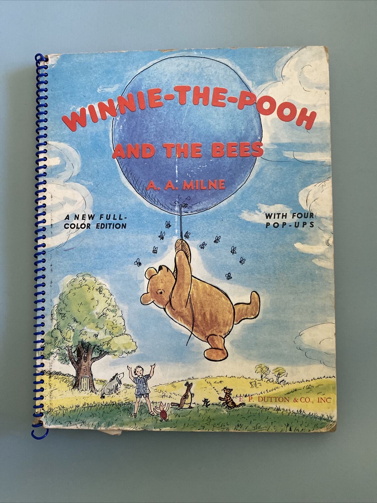 Vintage “Winnie-The-Pooh And The Bees” Children’s Book