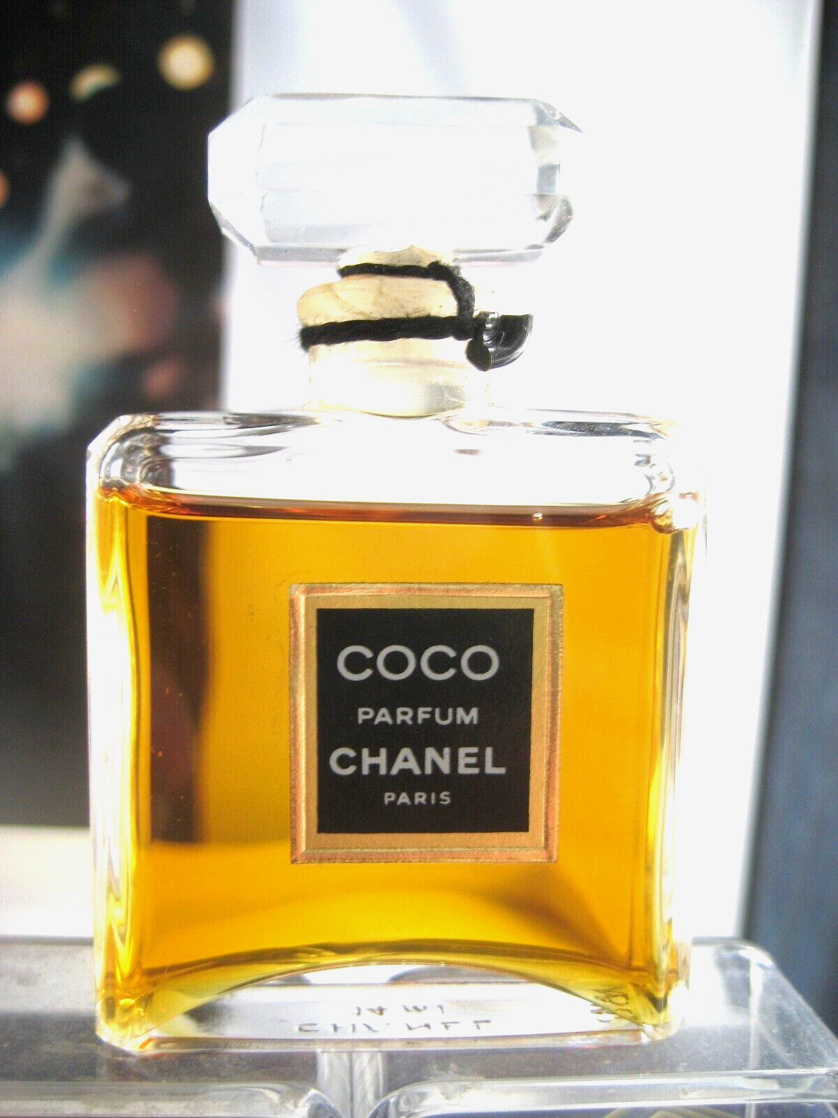 🎁198/90s Vintage New/Sealed 0.47 oz **PARFUM** Chanel Coco Exrait pure perfume