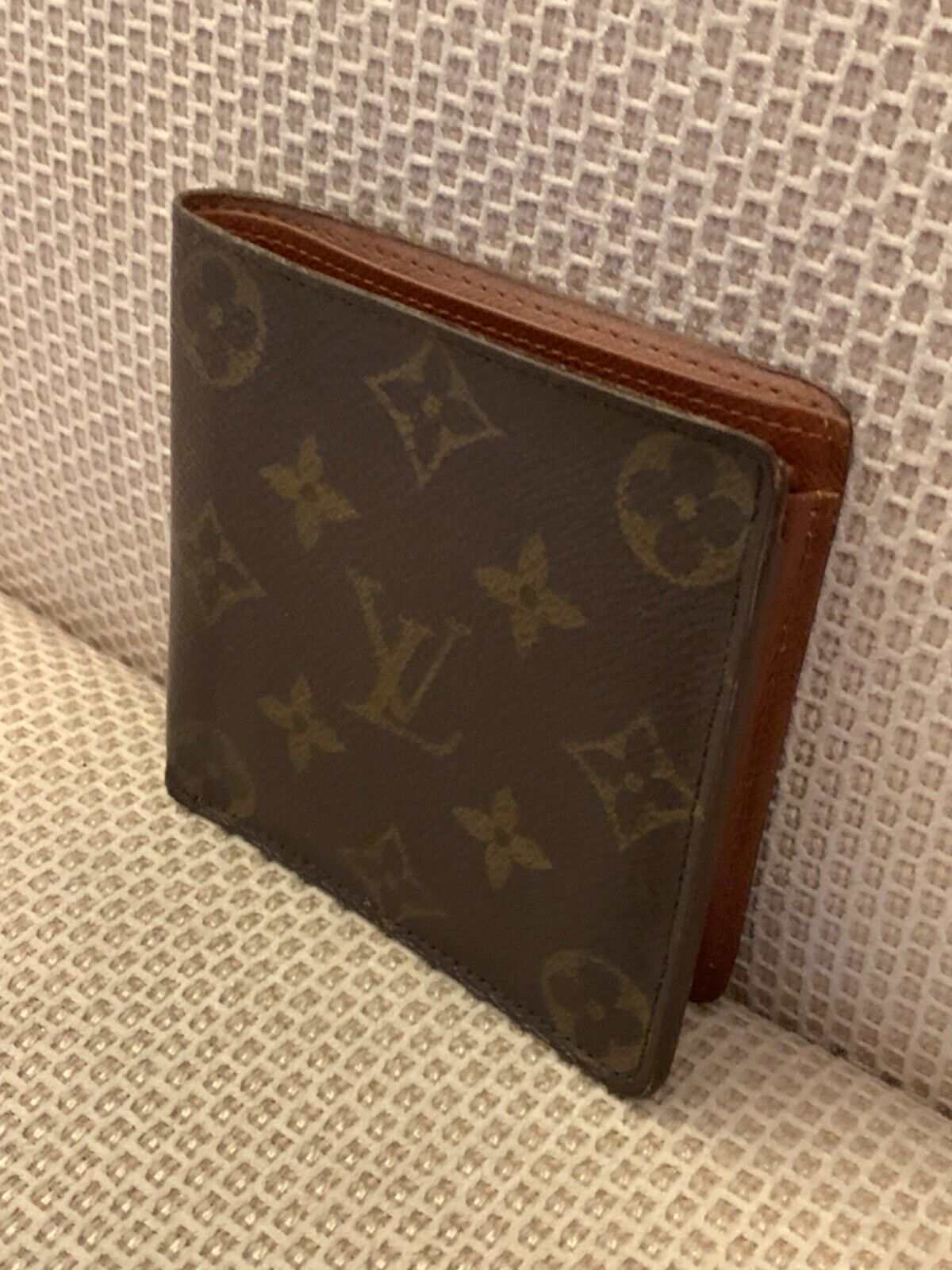 Authentic Louis Vuitton Monogram Mens Leather Wallet  