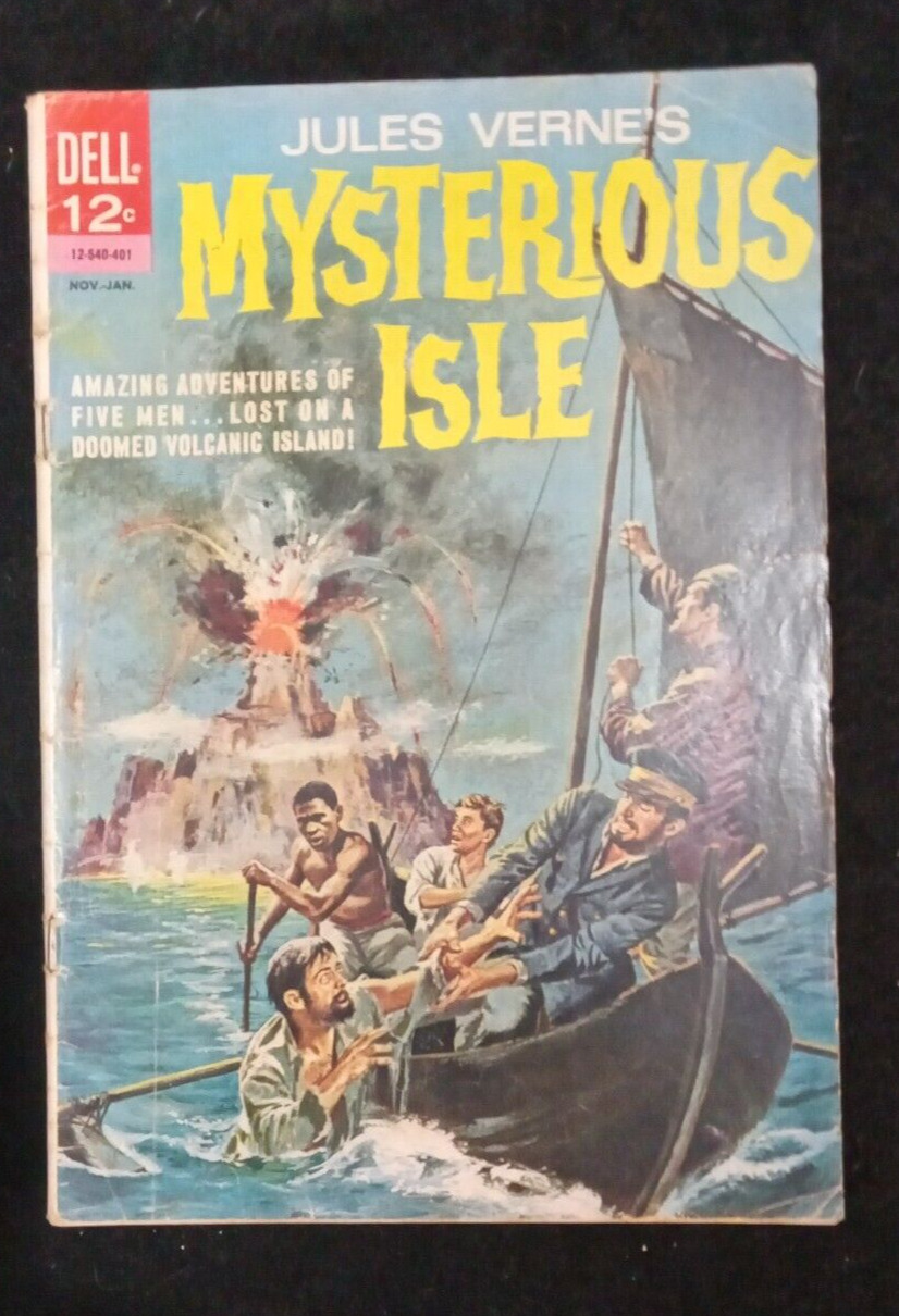 Dell Comics Jules Verne\'s Mysterious Isle 1964