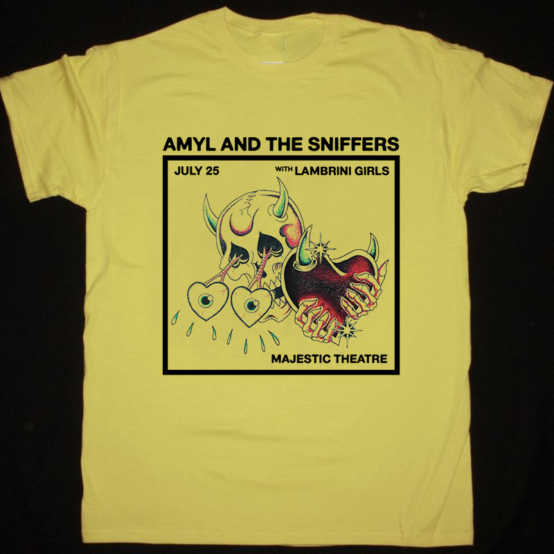 Amyl and the Sniffers Tour 2024 Short Sleeve T Shirt Full Size S-5XL SE414