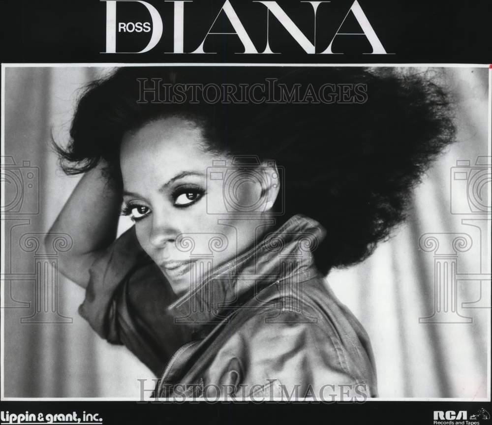 1982 Press Photo Singer Diana Ross - hcp84184