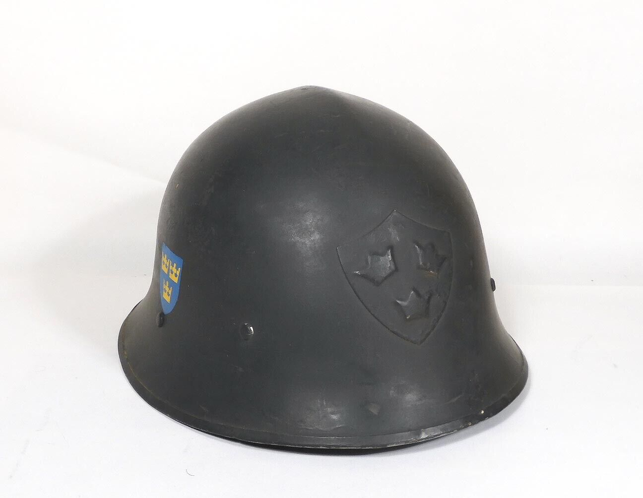WWII Swedish M21-18 Helmet