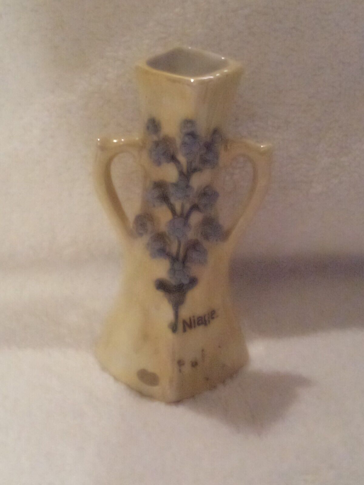Small Vintage Hand-painted Vase From Germany