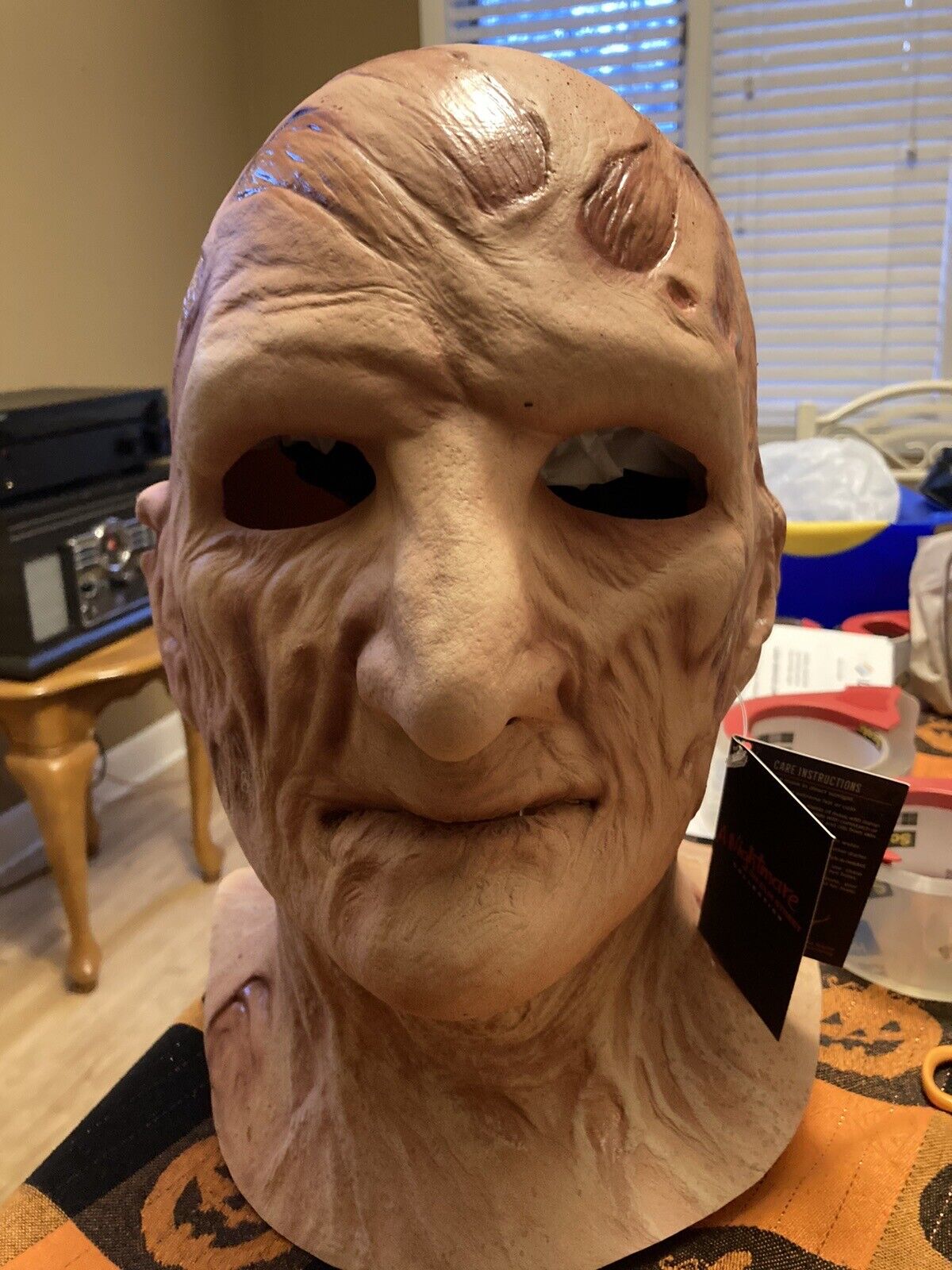 Trick Or  Treat Studios Freddy Krueger, Freddy’s Revenge Halloween Mask W/Tag