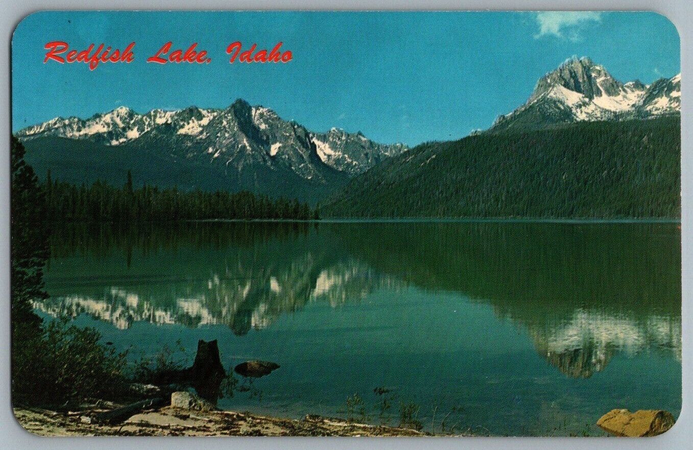 Postcard~ Redfish Lake~ Sawtooth National Forest, Idaho
