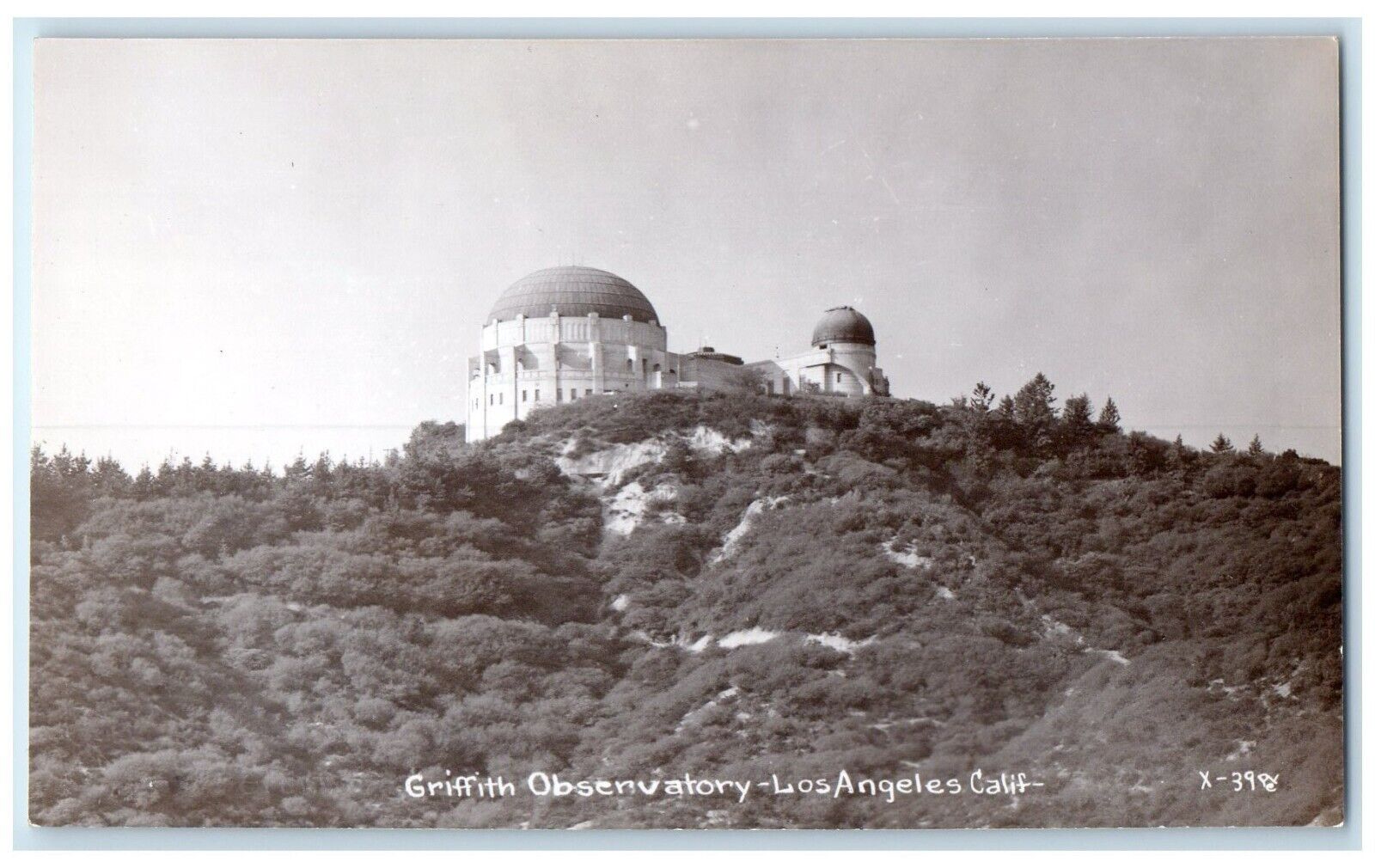 c1910\'s Griffith Observatory Los Angeles California CA RPPC Photo Postcard