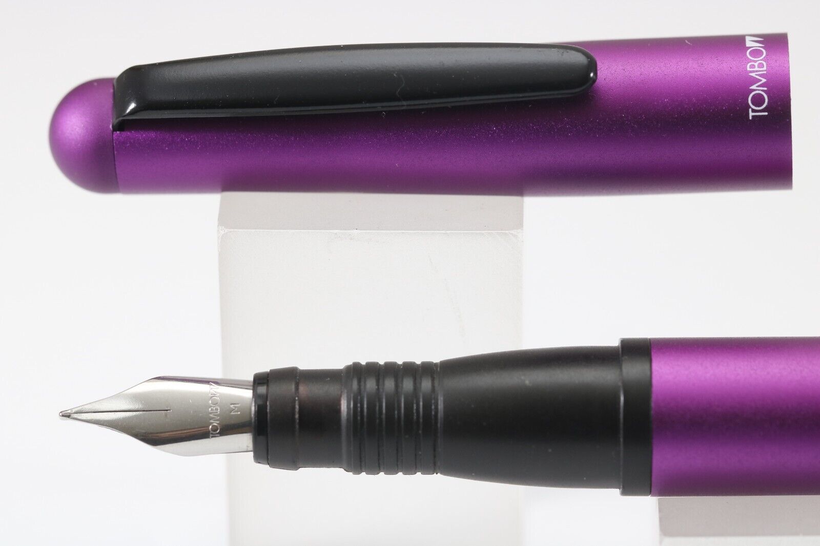 Vintage Tombow Object Purple Medium Fountain Pen, BT (Cased & Ink)