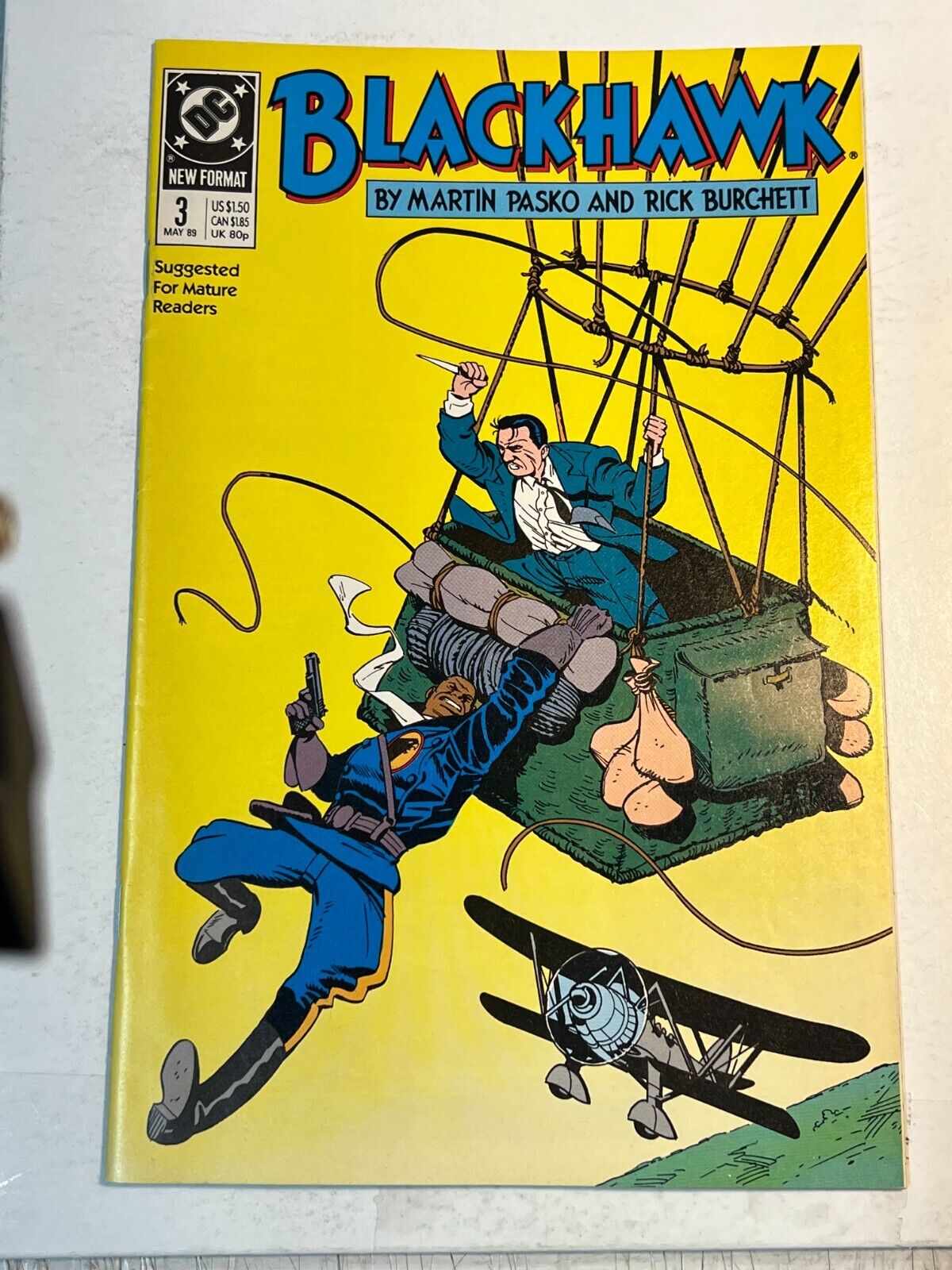 Blackhawk #3 1989 DC Comics | Combined Shipping B&B