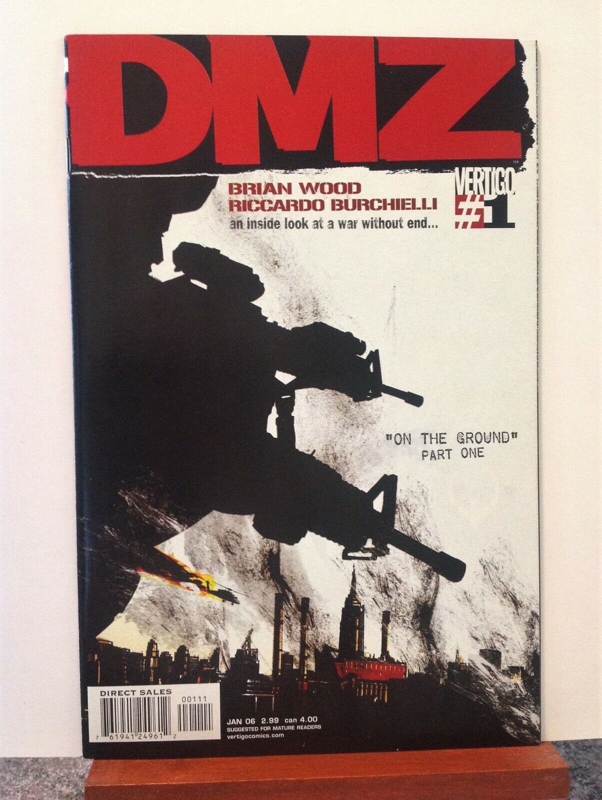 DMZ #1 2006 Hot Key HBO Max Series Low Print Run 