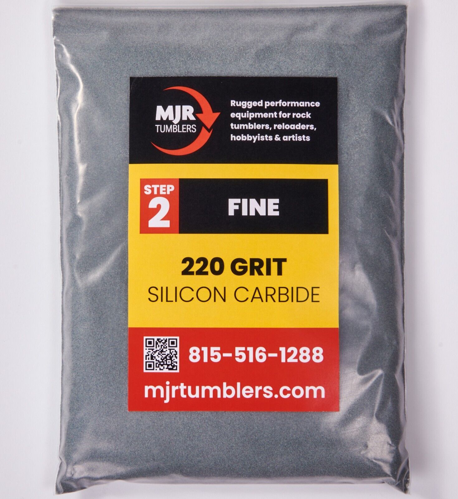 20lbs Silicon Carbide 220 Medium/Fine Rock Grit Stage 2