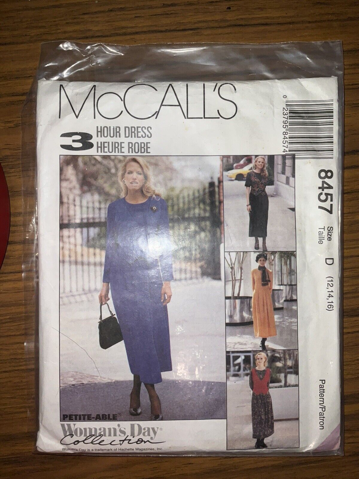 McCall’s 8457 Copyright 1996  mccalls sewing patterns vintage womens