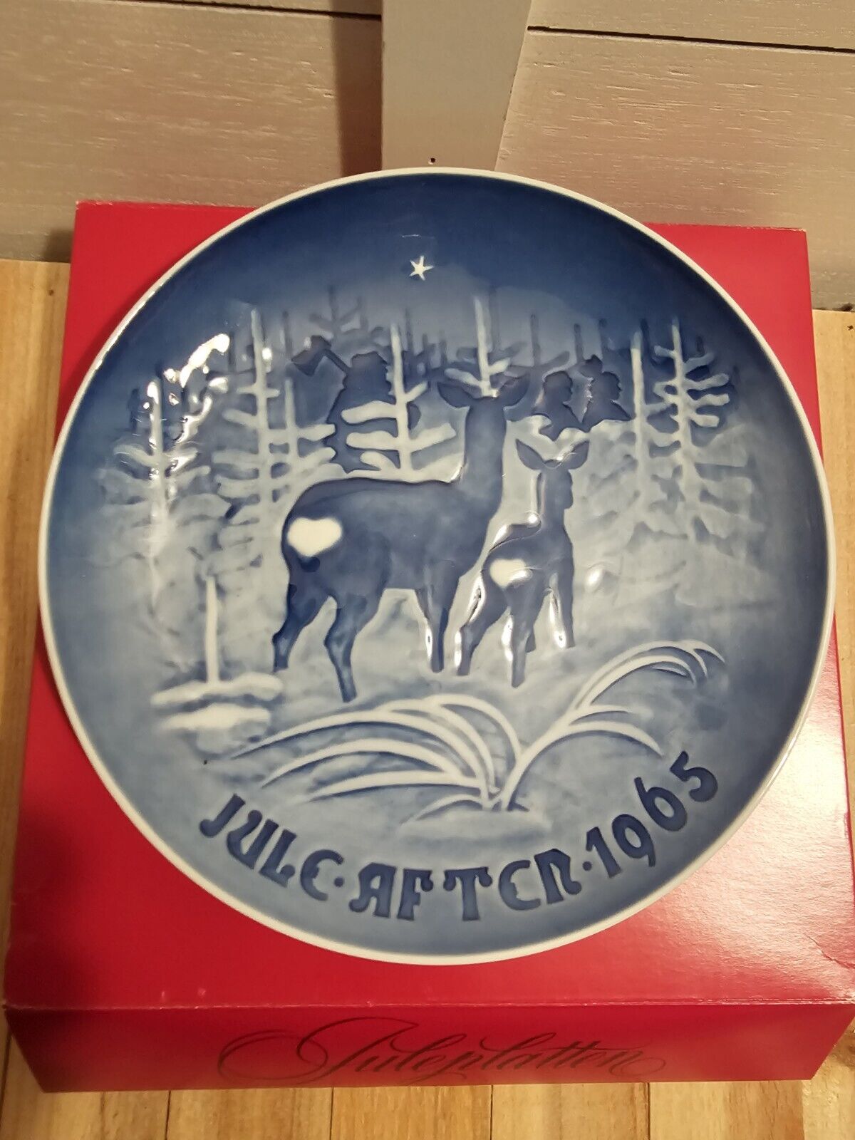 1965 Jule Aften Bing & Grondahl Christmas Plate