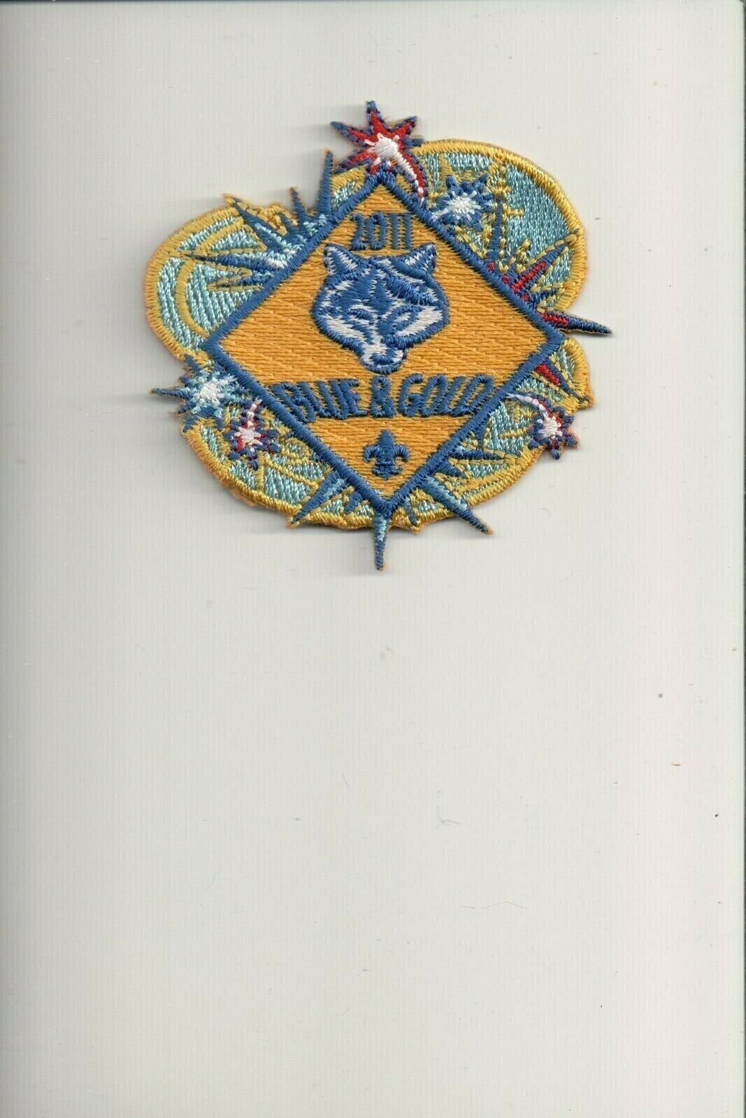 2011 Blue and Gold patch