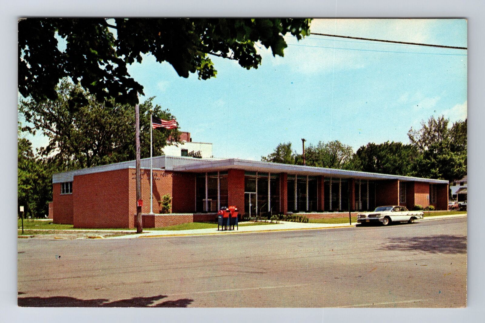 Adrian MI-Michigan, United States Post Office, Antique, Vintage Postcard