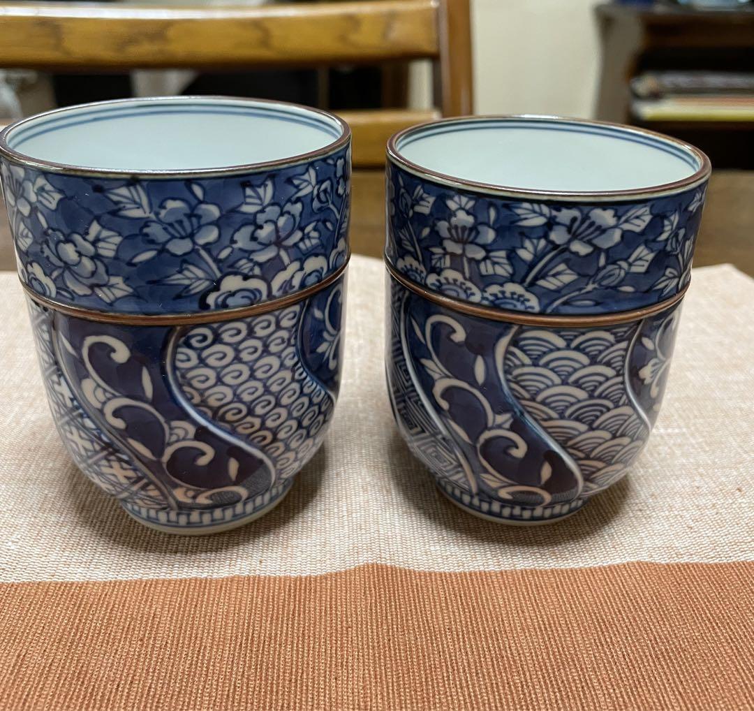 Shimizu Ware Raku Kiln Couple Tea Bowl