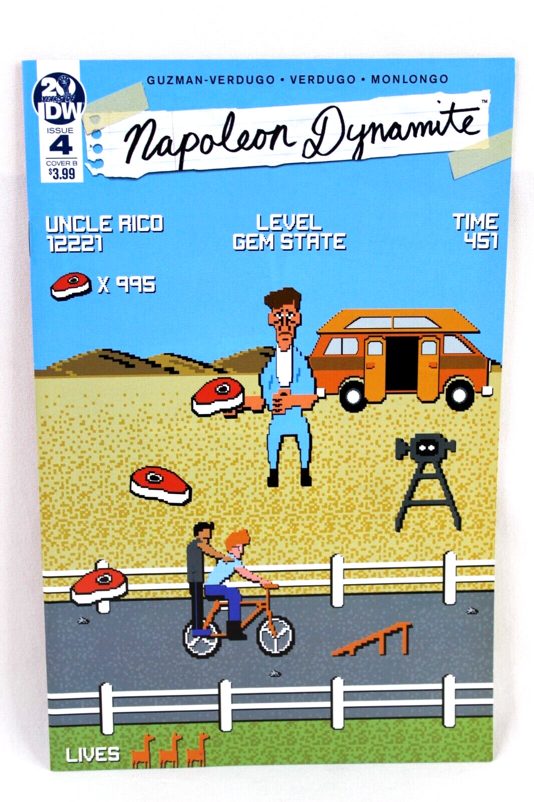 Napoleon Dynamite #4 Video Game Variant Cover B 2019 IDW Comics F+