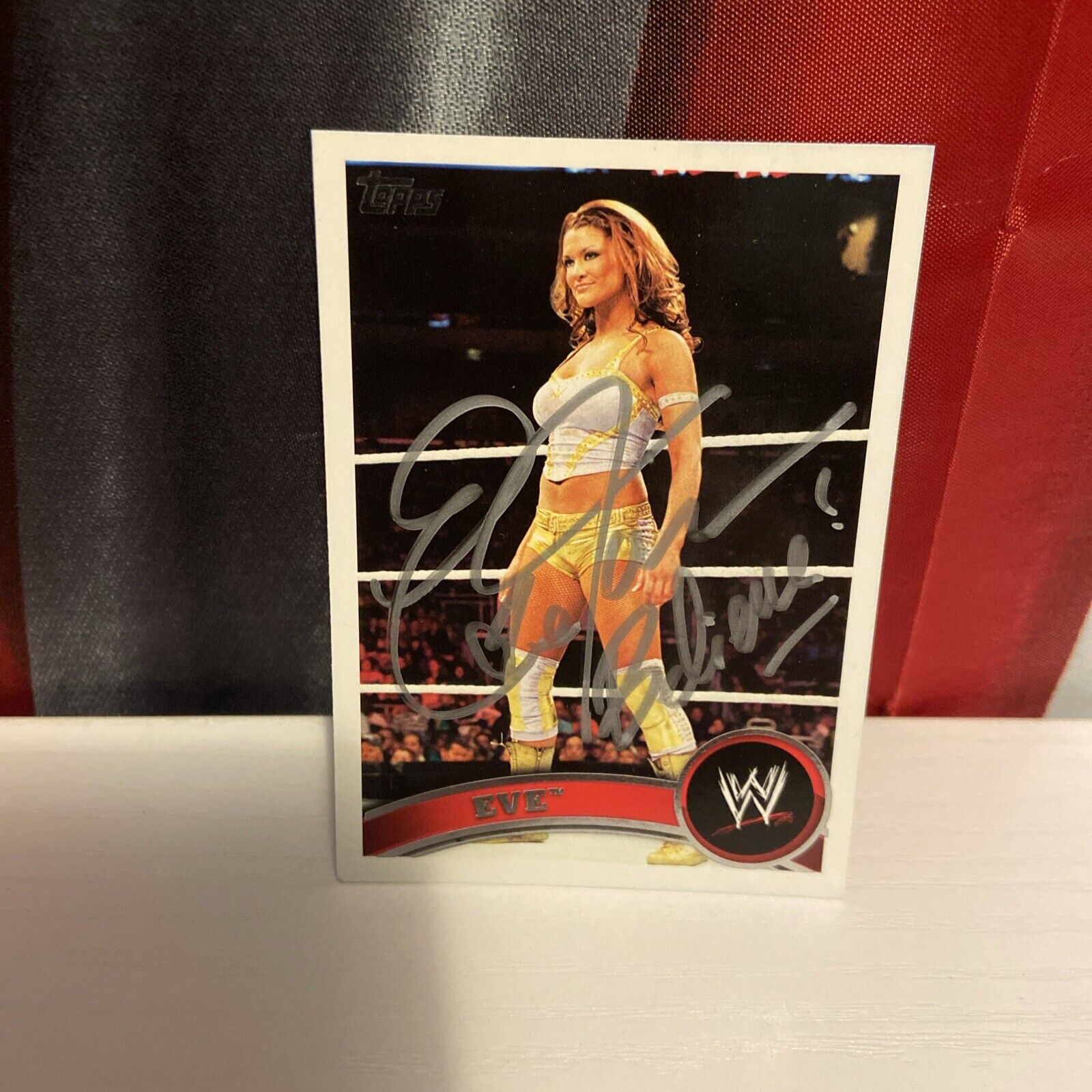 2011 TOPPS WWE WOMENS DIVISION AUTOGRAPH CARD EVE TORRES WWF AEW WCW