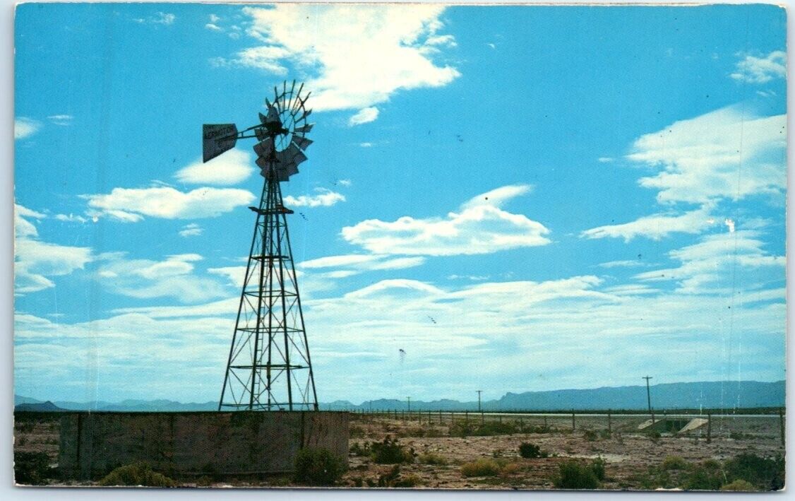 Postcard - Wind Mill - Nature/Landscape Scene
