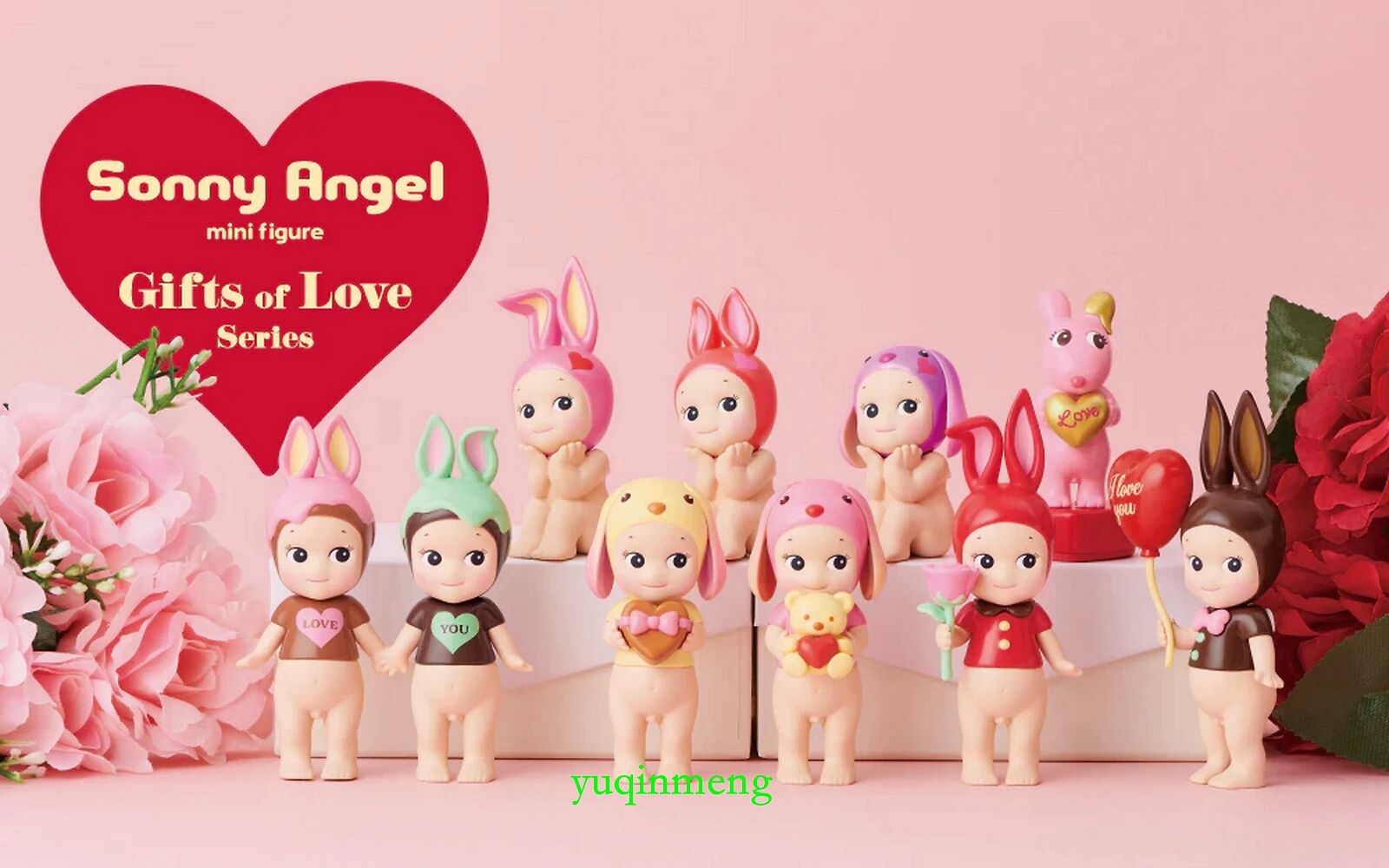 Authentic Sonny Angel Gifts Of Love Series  (6 Blind Box Figure)  One Set Toy！